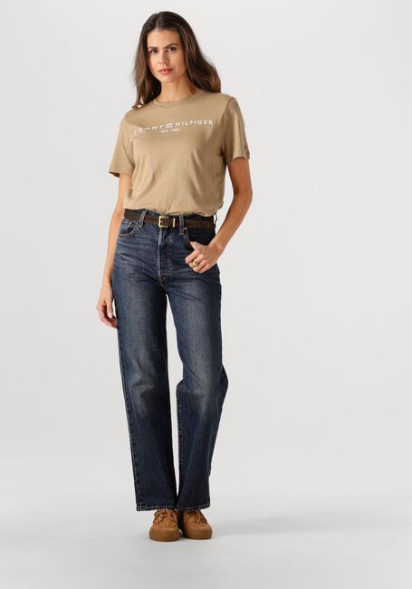 Zand TOMMY HILFIGER T-shirt REG CORP LOGO C-NK SS - large