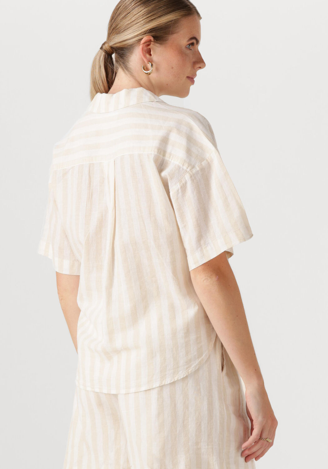 SELECTED FEMME Dames Blouses Slfluisa 2 4 Revers Shirt B Beige