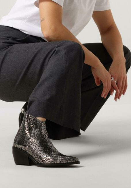 Zilveren NOTRE-V Enkellaarsjes AR201 - large