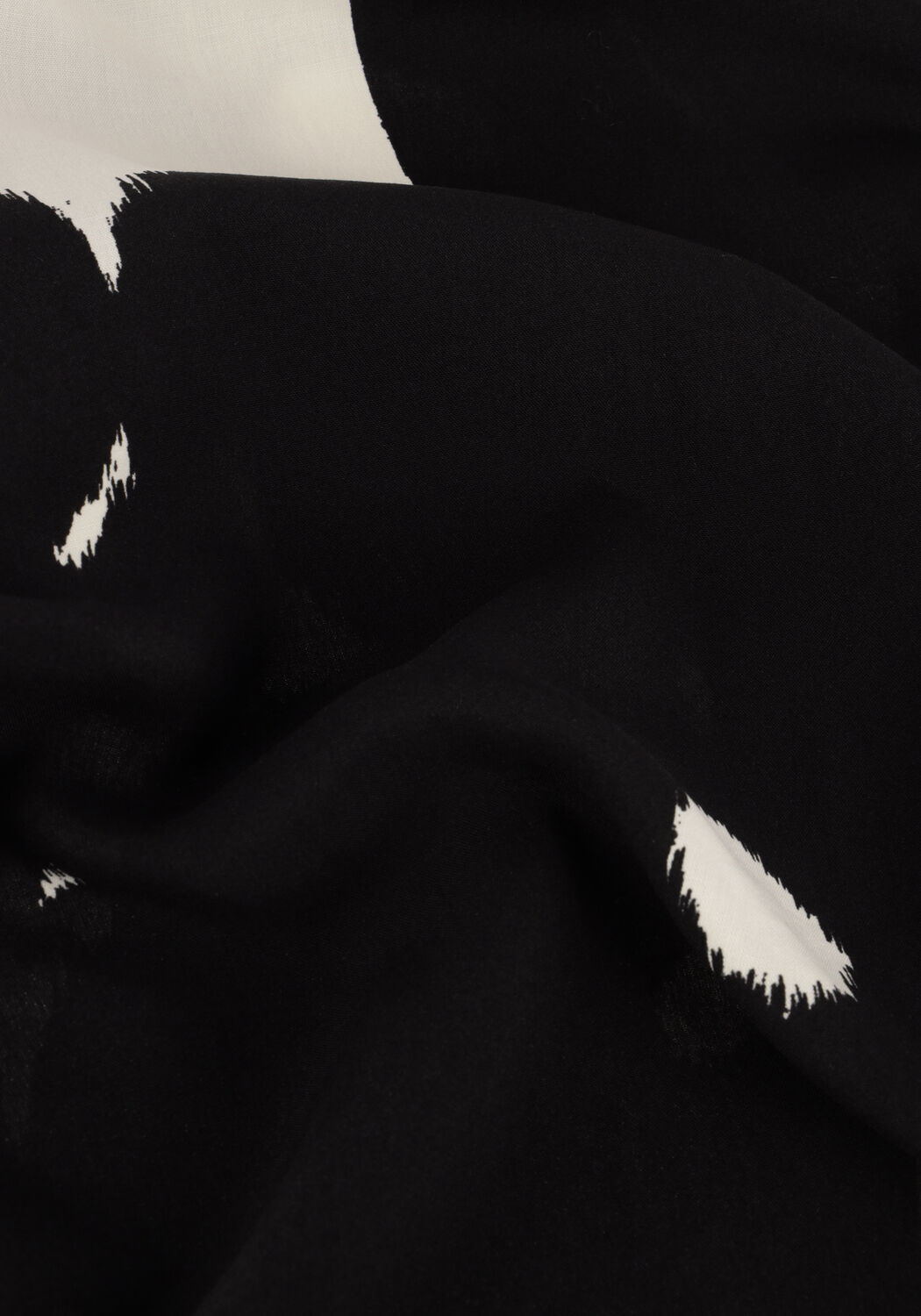 Gebroken wit JANSEN AMSTERDAM Blouses WBP764 BLOUSE PRINT WITH PUFFSLEEVES - large