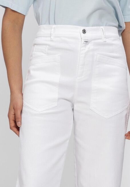 Witte PENN & INK Wijde broek TROUSERS - large