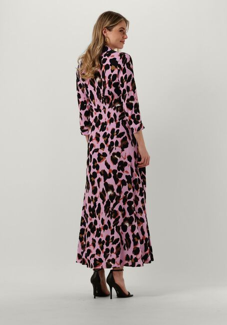 Roze Y.A.S. Maxi jurk YASSAVANNA LONG SHIRT DRESS - large