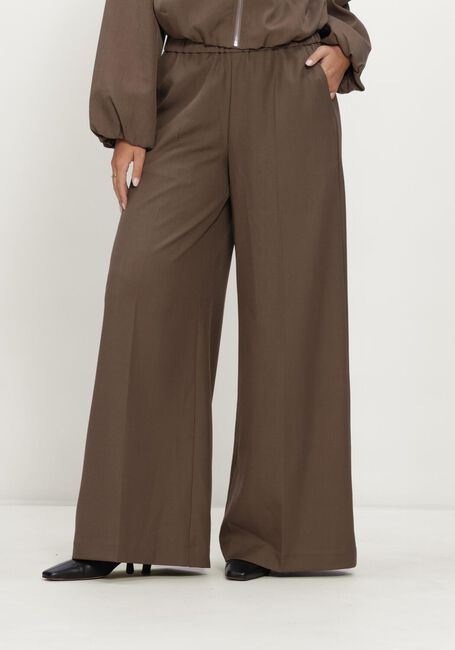 Bruine NOTRE-V Wijde broek NV-IRINA - large