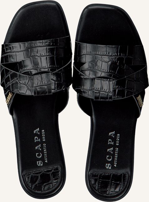 Zwarte SCAPA Slippers 21/1998CR Zwarte SCAPA Slippers 21/1998CR - large