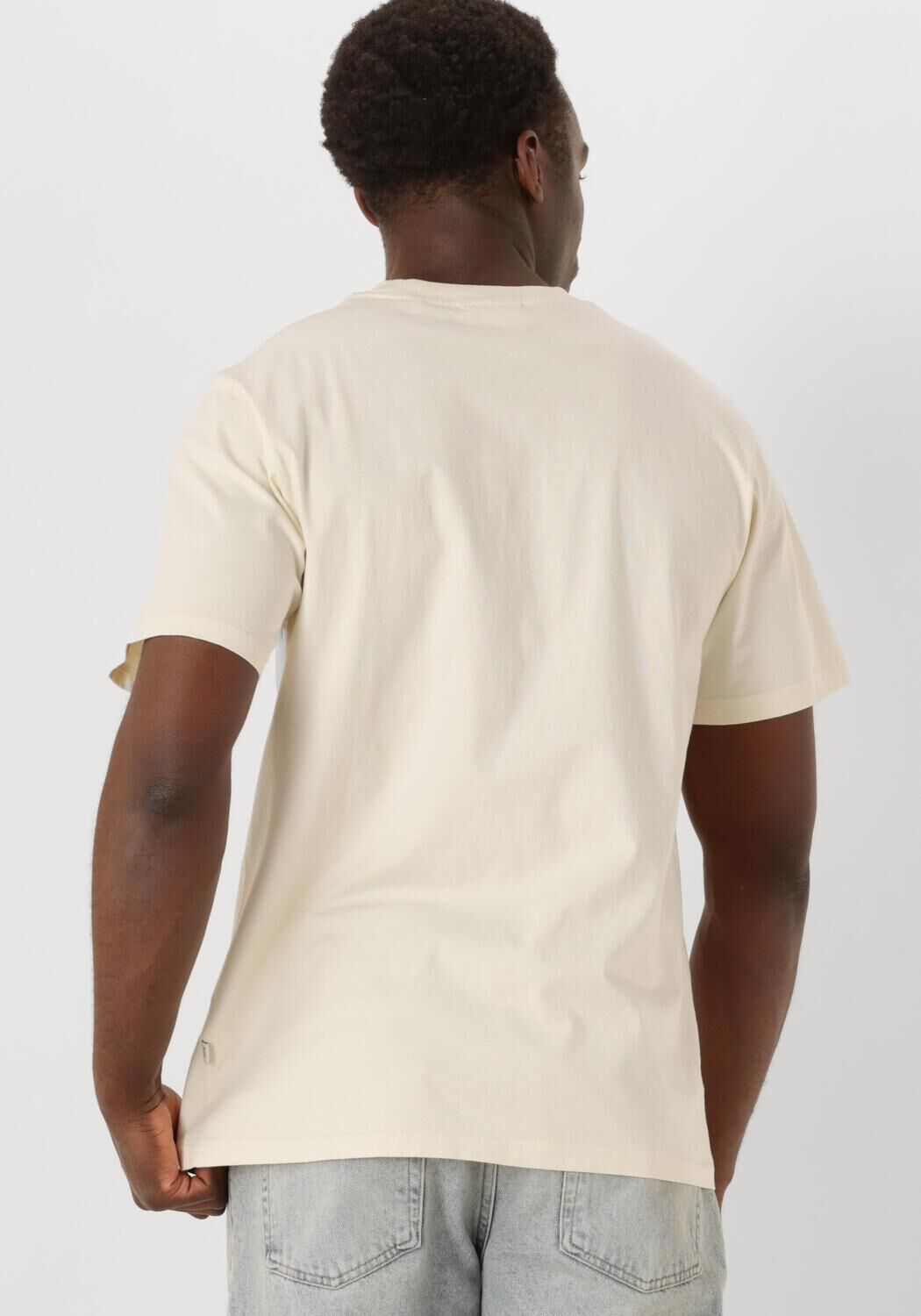 FORÉT Forét Heren Polo's & T-shirts Botanic T-shirt Creme