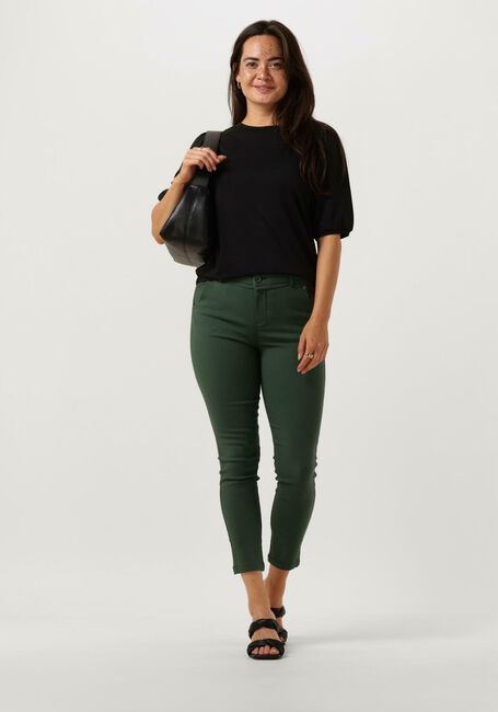 Groene MINUS Pantalon CARMA MID WAISTED 7/8 PANT - large
