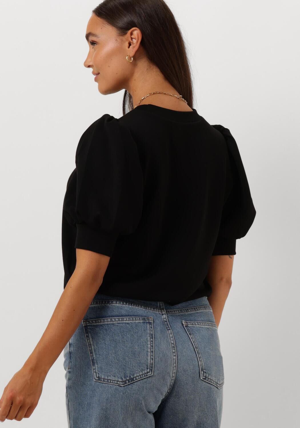MINUS Dames Tops & T-shirts Livana T-shirt Zwart