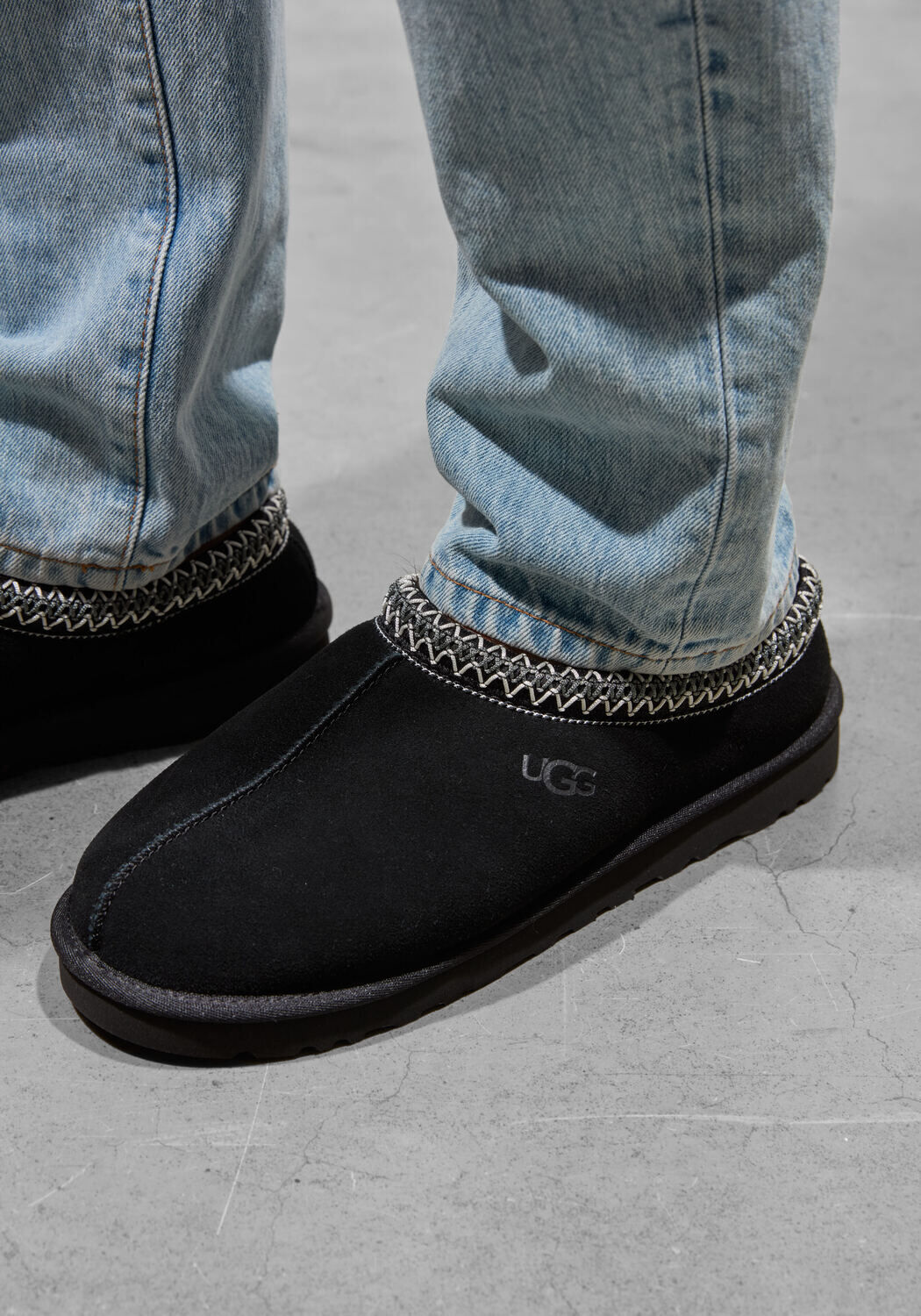 Zwarte UGG Instappers M TASMAN - large