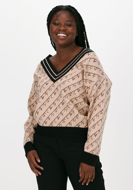Beige SILVIAN HEACH Trui SWEATER DILANDE - large