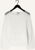 Witte RESORT FINEST Trui CROCHET SWEATER Witte RESORT FINEST Trui CROCHET SWEATER - medium