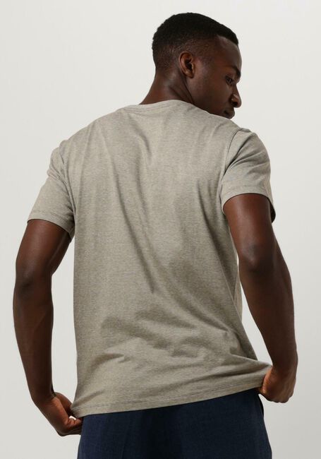 Olijf SELECTED HOMME T-shirt SLHASPEN SS O-NECK TEE - large