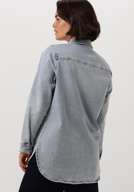 Lichtblauwe MY ESSENTIAL WARDROBE Blouses DAGMARMW 168 SHIRT - large