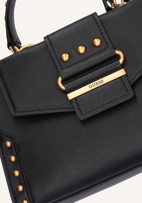 Zwarte GUESS Handtas GRETA GIRLFRIEND SATCHEL Zwarte GUESS Handtas GRETA GIRLFRIEND SATCHEL - large
