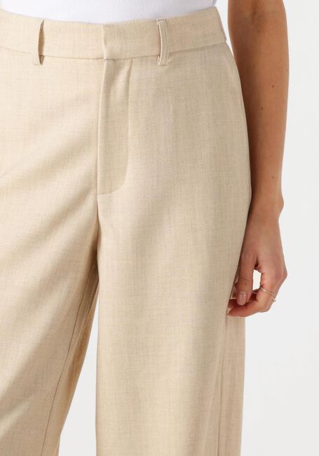 Beige NEO NOIR Pantalon EMMETT MELANGE PANTS - large