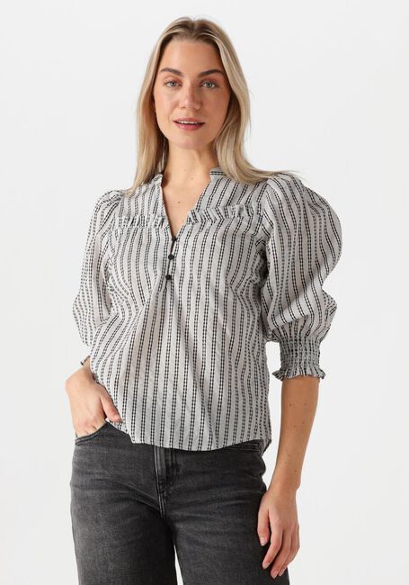 Witte CO'COUTURE Blouses NORACC FRILL SS BLOUSE - large