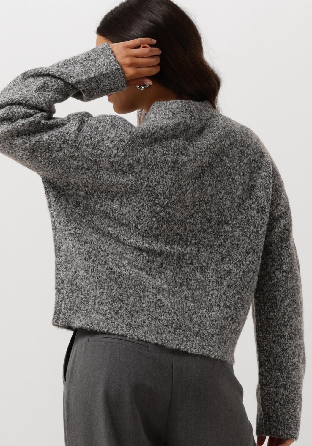 ENVII Dames Truien & Vesten Entamar Ls Knit 7165 Zwart