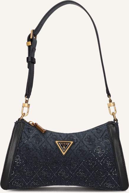 Zwarte GUESS Schoudertas DILI TOP ZIP SHOULDER BAG Zwarte GUESS Schoudertas DILI TOP ZIP SHOULDER BAG - large