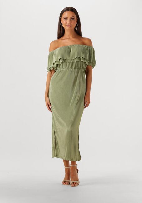 Groene FREEBIRD Maxi jurk BONNE - large