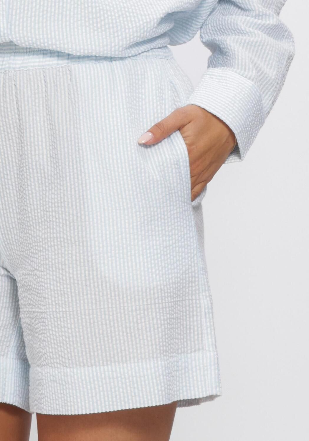 Zand MSCH COPENHAGEN Broeken MSCHFELICITY HW SHORTS STP - large