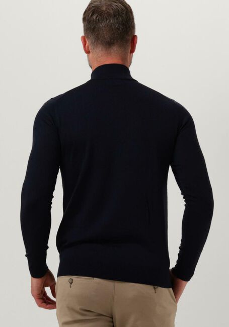 Donkerblauwe PROFUOMO Trui PULLOVER HALF ZIP - large