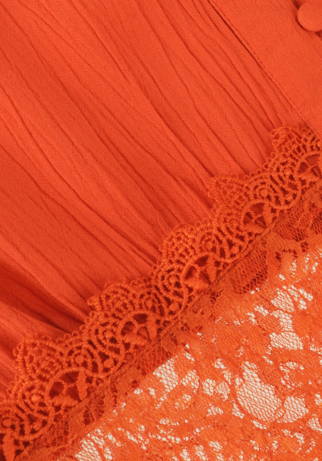 Oranje Y.A.S. Mini jurk YASMEZA LS DRESS S. - large