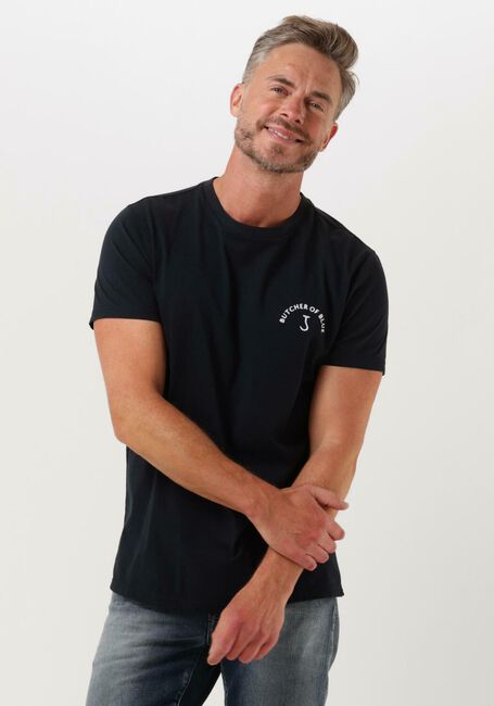 Blauwe BUTCHER OF BLUE T-shirt CLASSIC ARCH TEE - large