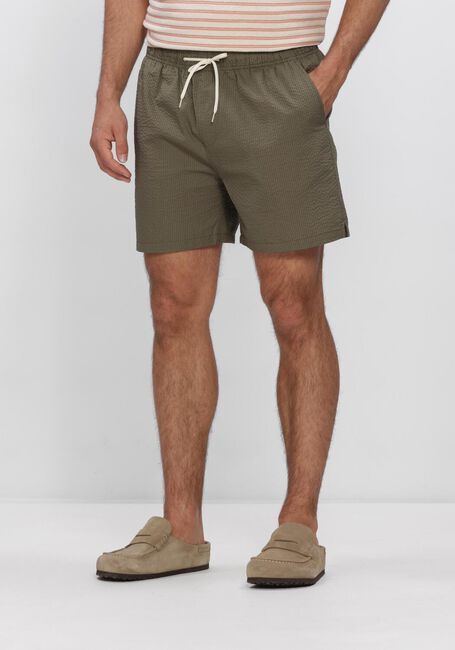 Groene SELECTED MEN Zwembroeken SLHCOOPER-SEERSUCKER  SWIMSHORTS - large