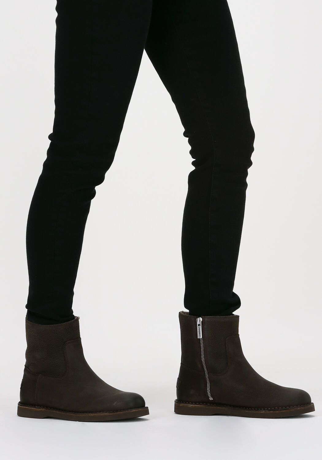 Zwarte SHABBIES Enkellaarsjes 183020257 | Omoda