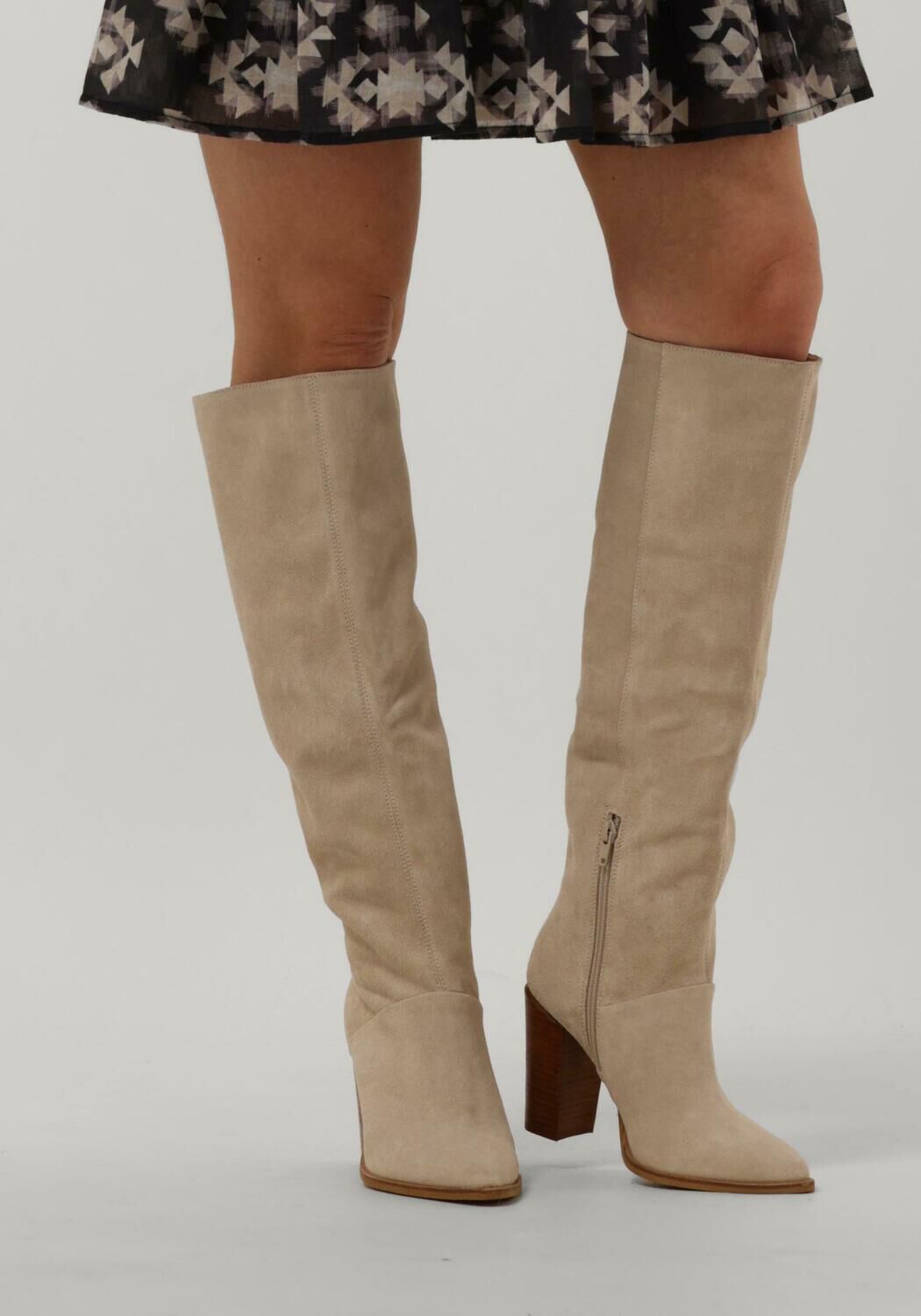 beige bronx hoge laarzen next americana 14284