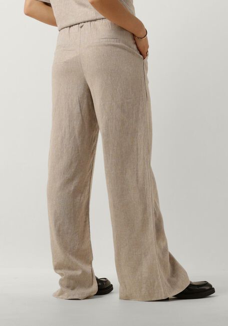 Beige Y.A.S. Pantalon YASLINEA HW PANT - large