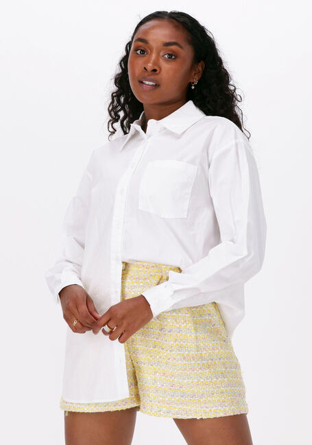 Witte NA-KD Blouses OVERSIZED BASIC SHIRT - large
