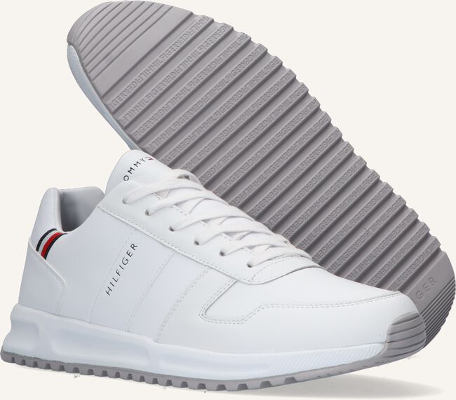 Witte TOMMY HILFIGER Lage sneakers MODERN CORPORATE RUNNER Witte TOMMY HILFIGER Lage sneakers MODERN CORPORATE RUNNER - large