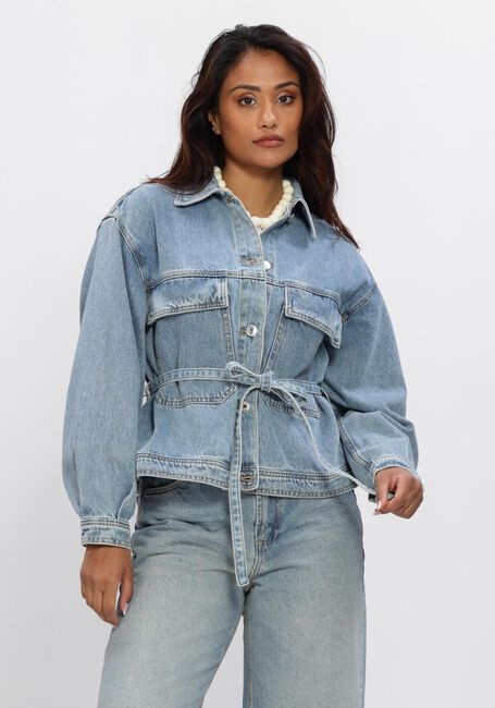 Lichtblauwe CIRCLE OF TRUST Spijkerjas CLAUDI JACKET - large