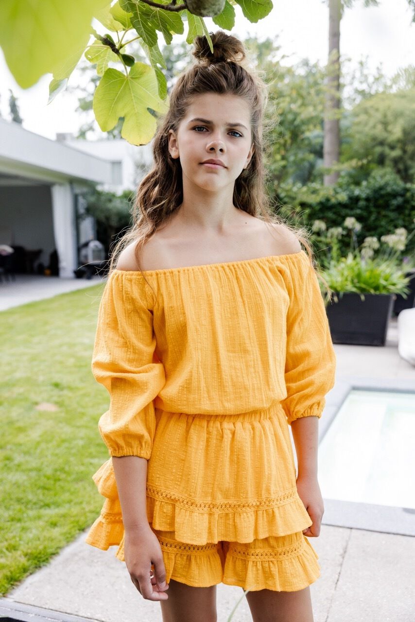 LOOXS 10sixteen Meisjes Rokken 2413-5779 Oranje