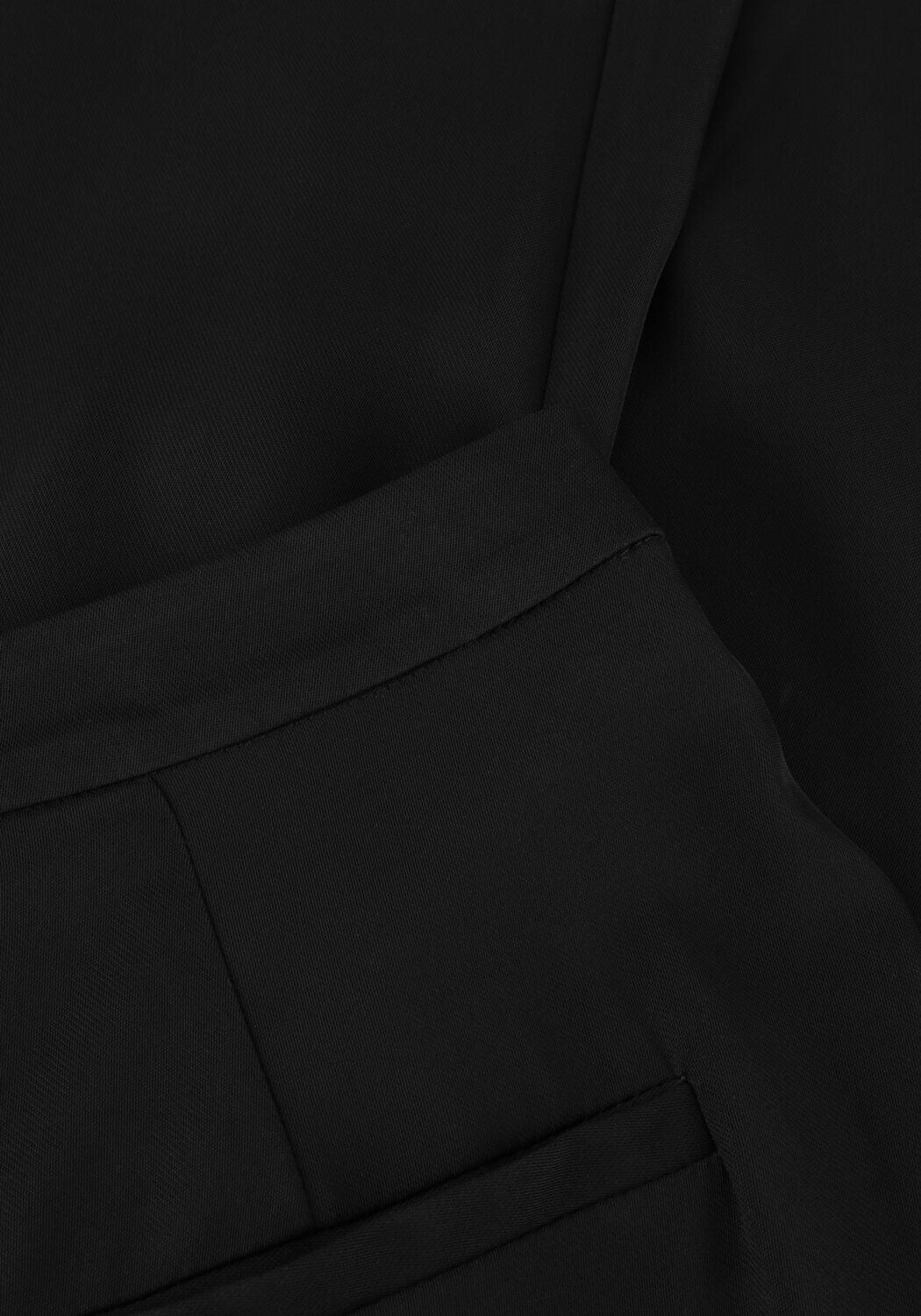 Zwarte MSCH COPENHAGEN Pantalon MSCHTABINA NICHELLE HW PANTS - large