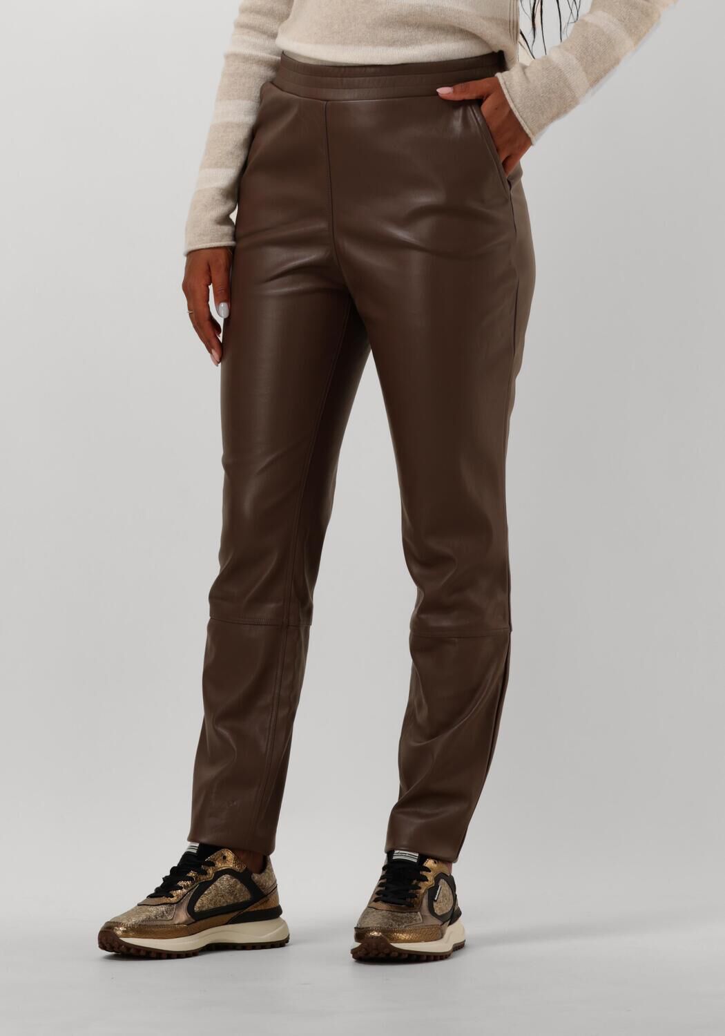 Moscow Taupe Pantalon voor Stijlvolle Outfits Brown Dames