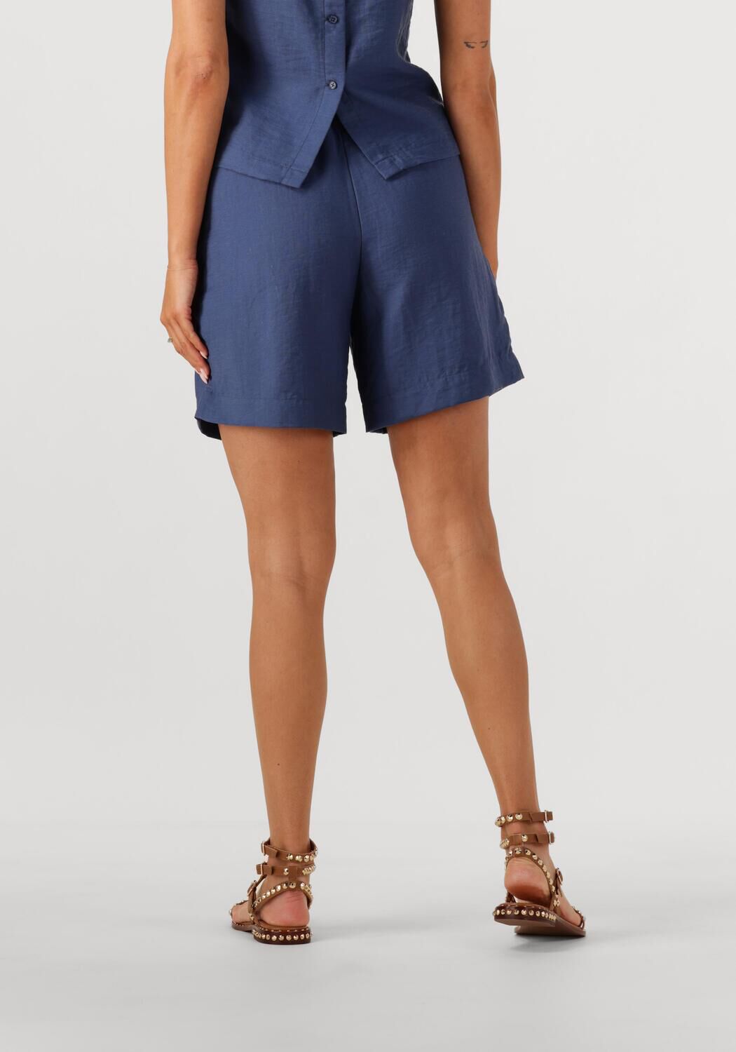MSCH COPENHAGEN Dames Broeken Mschdisa Hw Shorts Blauw