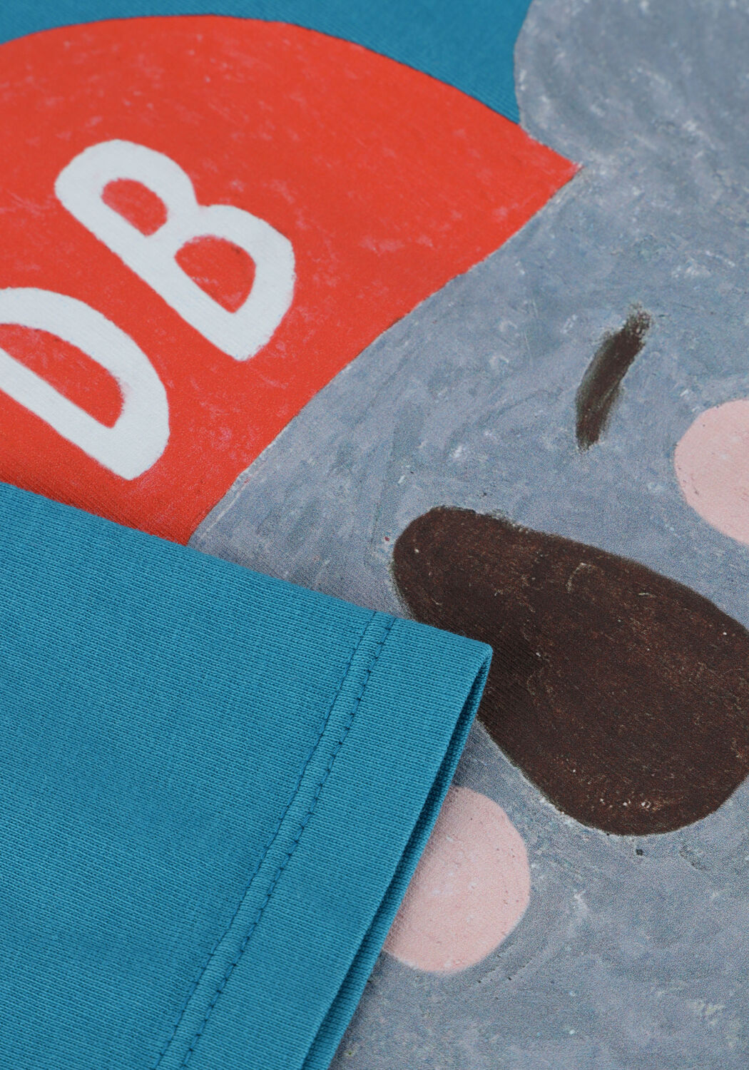 Blauwe DAILY BRAT T-shirt KODA KOALA T-SHIRT - large