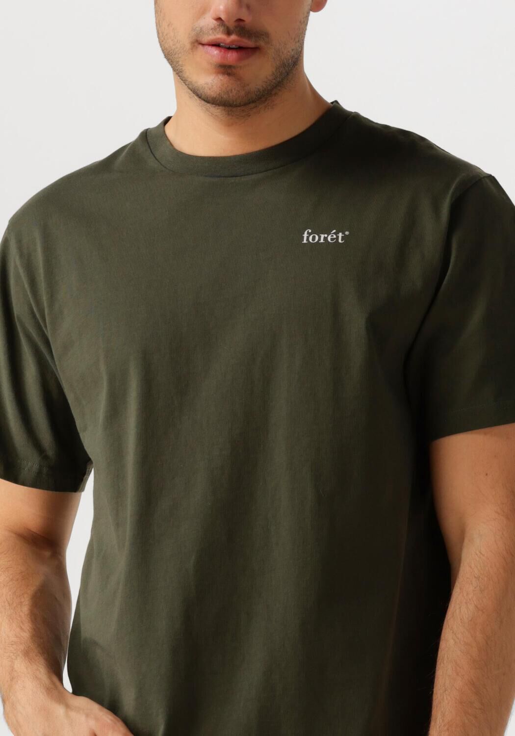 FORÉT Forét Heren Polo's & T-shirts Ocean T-shirt Groen