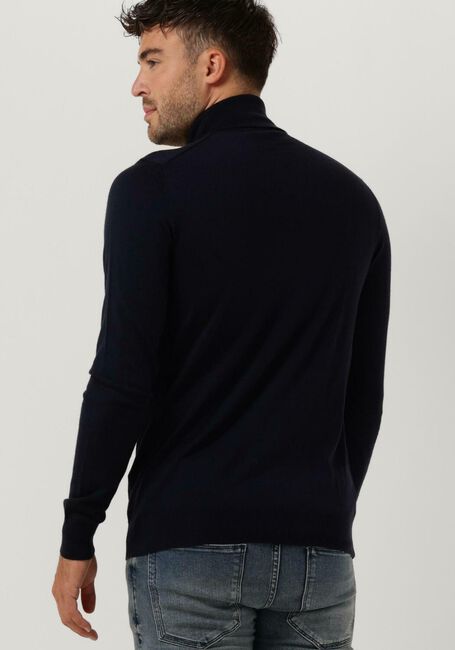 Donkerblauwe PROFUOMO Coltrui PULLOVER ROLL NECK - large