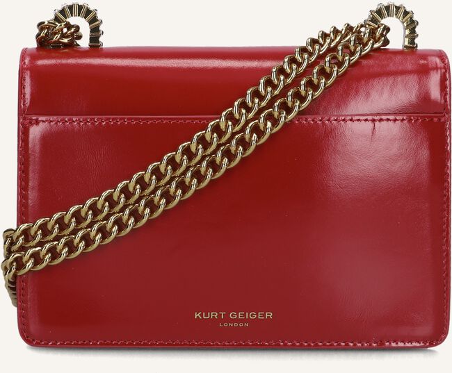 Rode KURT GEIGER LONDON Handtas BOW SMALL SHOREDITCH Rode KURT GEIGER LONDON Handtas BOW SMALL SHOREDITCH - large