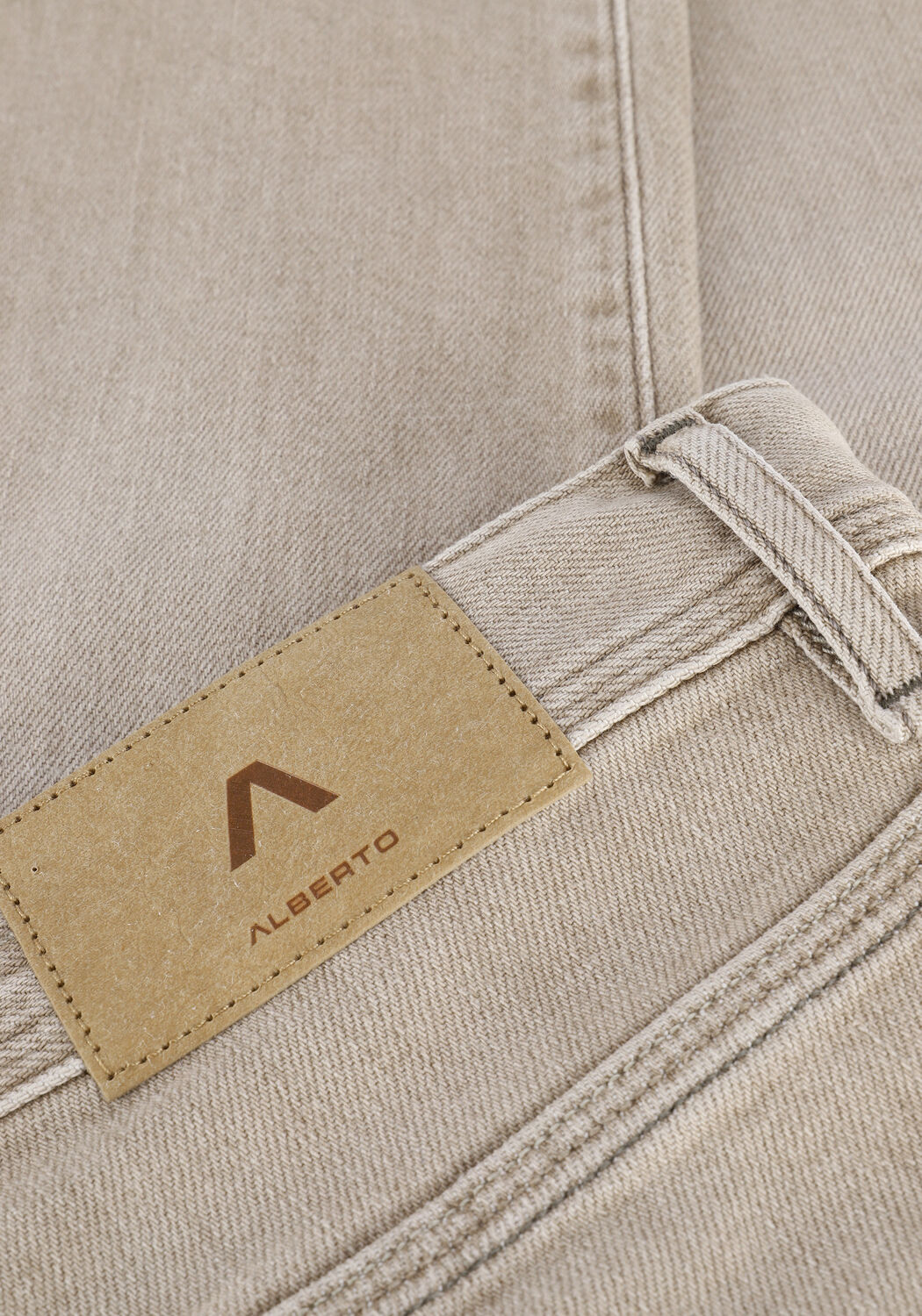 Beige ALBERTO Slim fit jeans SLIM - large