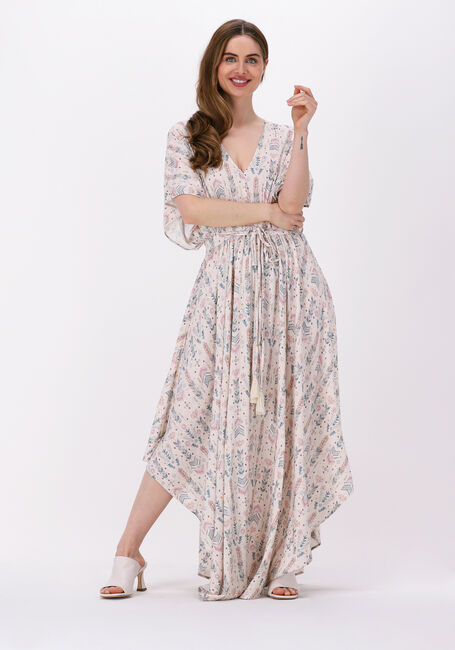 Gebroken wit DEA KUDIBAL Maxi jurk CELESTE (V) - MAXI DRESS - large