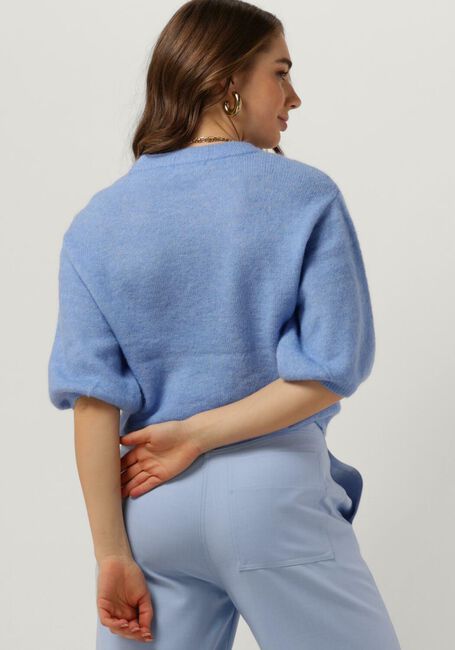 Blauwe MSCH COPENHAGEN Trui MSCHPETRINELLE HOPE 2/4 PULLOVER - large