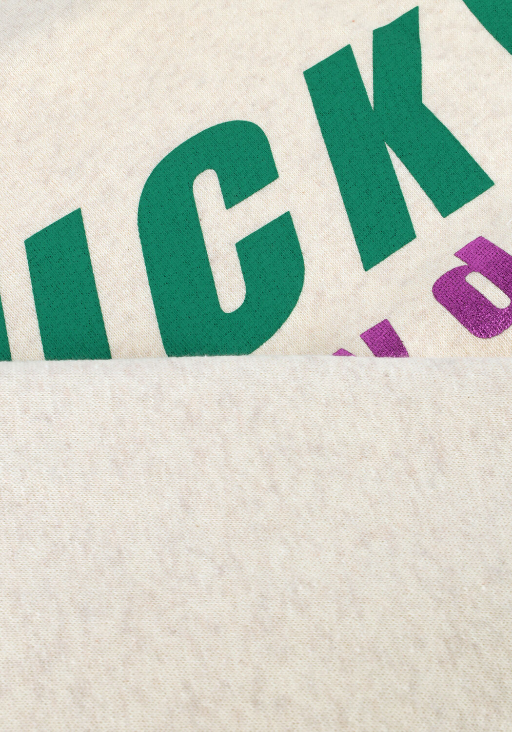 Beige BY-BAR Trui BIBI LUCKY EVERYDAY SWEATER - large