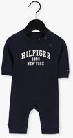Donkerblauwe TOMMY HILFIGER  BABY VARSITY COVERALL