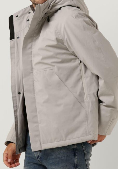 Lichtgrijze KRAKATAU Parka's QM376 - large