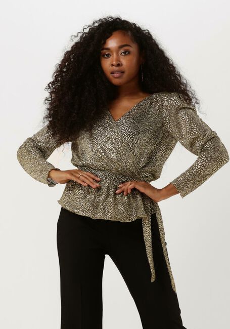 Zwarte MINUS Blouses MOLLIE WRAP BLOUSE 3 - large