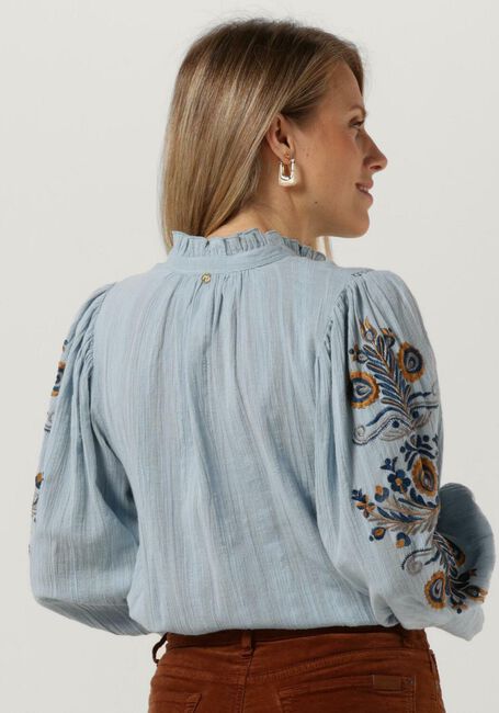 Blauwe ANTIK BATIK Blouses IGOR BLOUSE - large