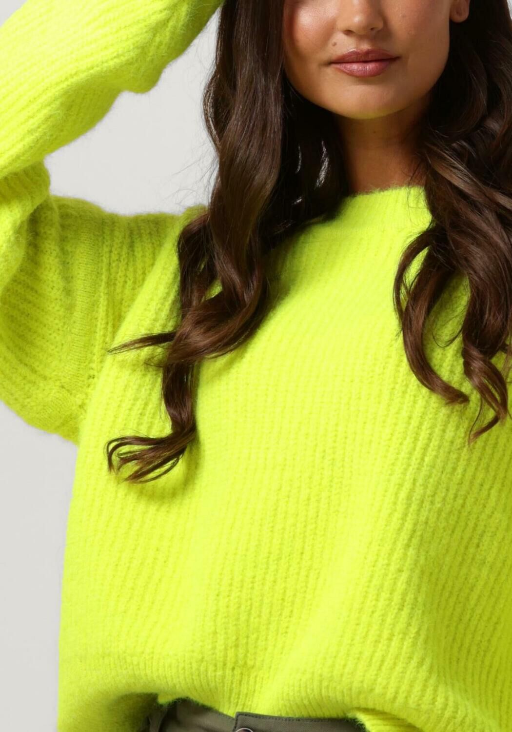 Lime CIRCLE OF TRUST Trui LIVIA KNIT Omoda